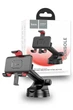 Автотримач для телефона HOCO H22 Dragon automatic clamping car holder(center console) Red Black - изображение 2