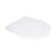 Qtap Сиденье для унитаза (Jay 640, Swan 640) 422x360x30 мм, White, с микролифтом, Slim Duroplast, Quick Release QTSC179W48699 - изображение 1