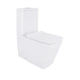 Унитаз напольный Qtap Crow Eco безободковый с сиденьем Soft-close QTCRO27W48750 - изображение 1