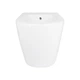 Биде напольное Qtap Jay 560х360х410 мм, White QT07443375W - изображение 3