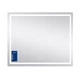 Дзеркало Qtap Mideya (MI2) 900х700 з LED-підсвічуванням Touch, з антизапотіванням, з димером, рег. яскравості QT2078NCF9070 - зображення 4