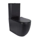Унитаз напольный Qtap Robin Ultra Quiet безободковый с сиденьем Soft-Close MATT BLACK QT13226083AMB - изображение 1