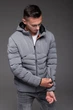Чоловіча утеплена куртка сірий 3XL арт.2550 - зображення 2