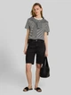 Шорты женские Tom Tailor 1051468 XL Черные - изображение 1