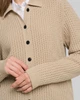 Кардиган женский Tom Tailor 1051363 M Коричневый - изображение 4