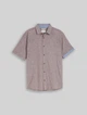 Сорочка чоловіча Tom Tailor 1049611 2XL Коричнева - зображення 4