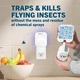Автоматическая УФ-пастка Fly Trap для мух и комаров с клеевыми вставками, бесшумная - изображение 9