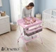 Пеленальний столик для немовлят Orsetto Care Pink пеленальний матрац поличка для аксесуарів дитячий пеленатор столик для сповивання переодягання малюка - зображення 2