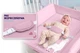 Пеленальний столик для немовлят Orsetto Care Pink пеленальний матрац поличка для аксесуарів дитячий пеленатор столик для сповивання переодягання малюка - зображення 4