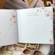 Іменна книга побажаннь "Метелики ", рожево-білий колір - зображення 5