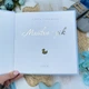 Іменна книга побажаннь з качечкою , блакитна - зображення 4