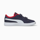 Кросівки Puma Smash 3.0 Leather V Navy/White/Red 35-3.5-22.8см - зображення 2