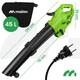 Садовий пилосос повітродувка для листя Maltec MasterBlow3500W (3500 Вт, 3в1, мешок 45 л) - зображення 2