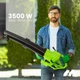 Садовий пилосос повітродувка для листя Maltec MasterBlow3500W (3500 Вт, 3в1, мешок 45 л) - зображення 9