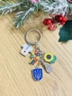 Патріотичний брелок Україна | Брелоки з підвісками (вишиванка, тризуб, соняшник) - изображение 1