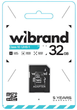 Карта пам'яті Wibrand microSDHC (UHS-1) 32Gb class 10 (adapter SD) - зображення 2