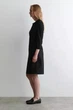 Джемпер поло жіночий COS merino wool polo jumper 1310488001 M Чорний - изображение 4