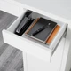Письмовий стіл, білий, 105x50 см IKEA MICKE 802.130.74 - зображення 6