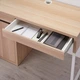 Письмовий стіл, імітація дуба, біла морилка, 105x50 см IKEA MICKE 804.847.63 - зображення 5