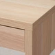 Письмовий стіл, імітація дуба, біла морилка, 105x50 см IKEA MICKE 804.847.63 - зображення 6