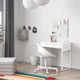 Письмовий стіл, білий, 73x50 см IKEA MICKE 302.130.76 - зображення 5