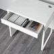 Письмовий стіл, білий, 73x50 см IKEA MICKE 302.130.76 - зображення 6