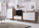 Полка Perfect Home Примо / Primo P107 Дуб ривьера/белый - изображение 5