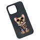 Чехол (накладка) Samsung A376 Galaxy А37 / Galaxy A37 5G, Teddy Bear Embroidered, Bulldog Black, Рисунок - 757460 - изображение 1