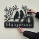 Адресная табличка 54, Птицы, табличка с названием улицы - изображение 3