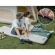 Килимок самонадувний Naturehike CNK2450WS020 Темно-зелений 200х63х10см 100мм (CNK2450WS020) - зображення 4
