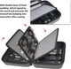 Футляр для ножів Кейс Чорний 24 прорізи IP67 (22см x 16,5см x 8,5см) - зображення 2