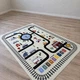 Дитячий килим Bamboo Premium «Веселі маршрути» кремовий 180×300 см - зображення 6