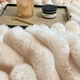 Плед Coral Fleece CF-18 Рельєфні смуги 180×200 см Beige (3_08637) - зображення 4