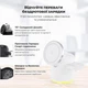 Qi2 Бездротова зарядка док-станція C16, Magsafe магнітна 4в1, для iPhone/Android, смарт годинників, навушників, функція нічника - Білий - зображення 4