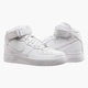 Кросівки чоловічі Nike Air Force 1 07 Mid 44 Білий CW2289-111 - зображення 1