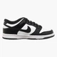 Кроссовки женские Nike Dunk Low Retro White Black (Gs) 36 Чорно-білий CW1590-100 - изображение 3