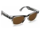 Смарт-окуляри Ray-Ban Meta Wayfarer Gen 2 Lim.Ed. Stand.Matte Transparent Frame/Brown Mirror Gold (RW4012 67707P 50-22) - зображення 2