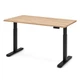 Стол Space 2 электрической регулировкой высоты Ferrum-decor 75x120x67 Черный металл ДСП Дуб Кремона Торро 16 мм (SPACE2026) - изображение 1