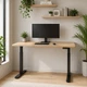 Стол Space 2 электрической регулировкой высоты Ferrum-decor 75x120x67 Черный металл ДСП Дуб Кремона Торро 16 мм (SPACE2026) - изображение 7