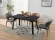 Стол обеденный раскладной BELFORD CERAMIC 140(200)*80 черный орех / черный Intarsio - изображение 4