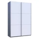 Шкаф купе Doros G-Caiser Антрацит/Белый 2 ДСП / 3 части 160х60х240 (42005410) (DRS-012243) - изображение 4