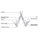 Мультитул Leatherman Micra-Green карманный Зеленый 10 функций 51 г (64350181N) - изображение 3