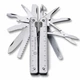 Мультитул Victorinox Swisstool X Plus 115мм,39функ+чорн.шкір.чохол, полноразмерный, для електрика, для велосипеда - зображення 1