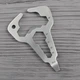 Мини-Мультитул NexTool BOTTLE OPENER Tiny Sting KT5008B, 3 функции, серый, компактный брелок, 74 мм - изображение 8
