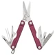 Мультиінструмент Leatherman Micra Cherry Сірий 10 функцій 51 г 420HC - зображення 1