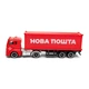 Автомодель TechnoDrive Фура Нова Пошта 1:64, 250416CG - зображення 3
