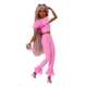 Лялька Barbie Barbiecore Модниця в костюмі з пір'ям, HYV28 - зображення 3