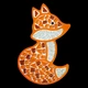 Стеклянная мозаика Mosaaro Fox , MA7002 - изображение 3