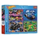 Пазл Trefl Hot Wheels Гоночный автомобиль 4x250 эл (13312) - изображение 1