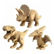 Картонный конструктор Cartonic 3D Puzzle Dinos Trio - изображение 3